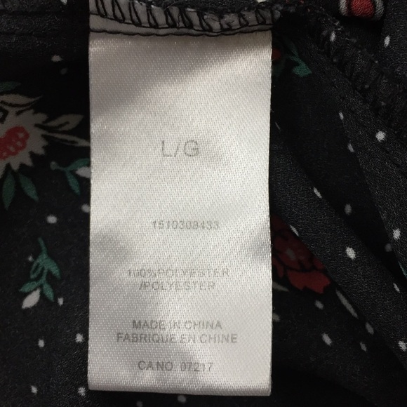 Warehouse One Peasant Blouse Sz Lrg - Picture 7 of 8